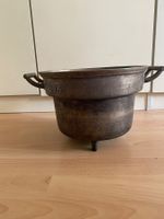 Topf /Pot antik bronze