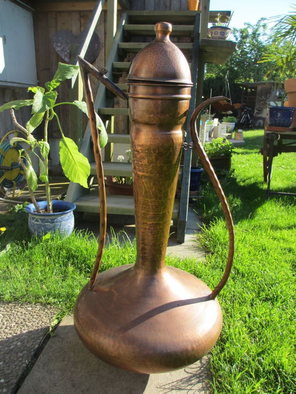 Caraffe: sehr grosser Kupferkrug / 92 cm – Usato da Herisau venduto da fan_h9qj