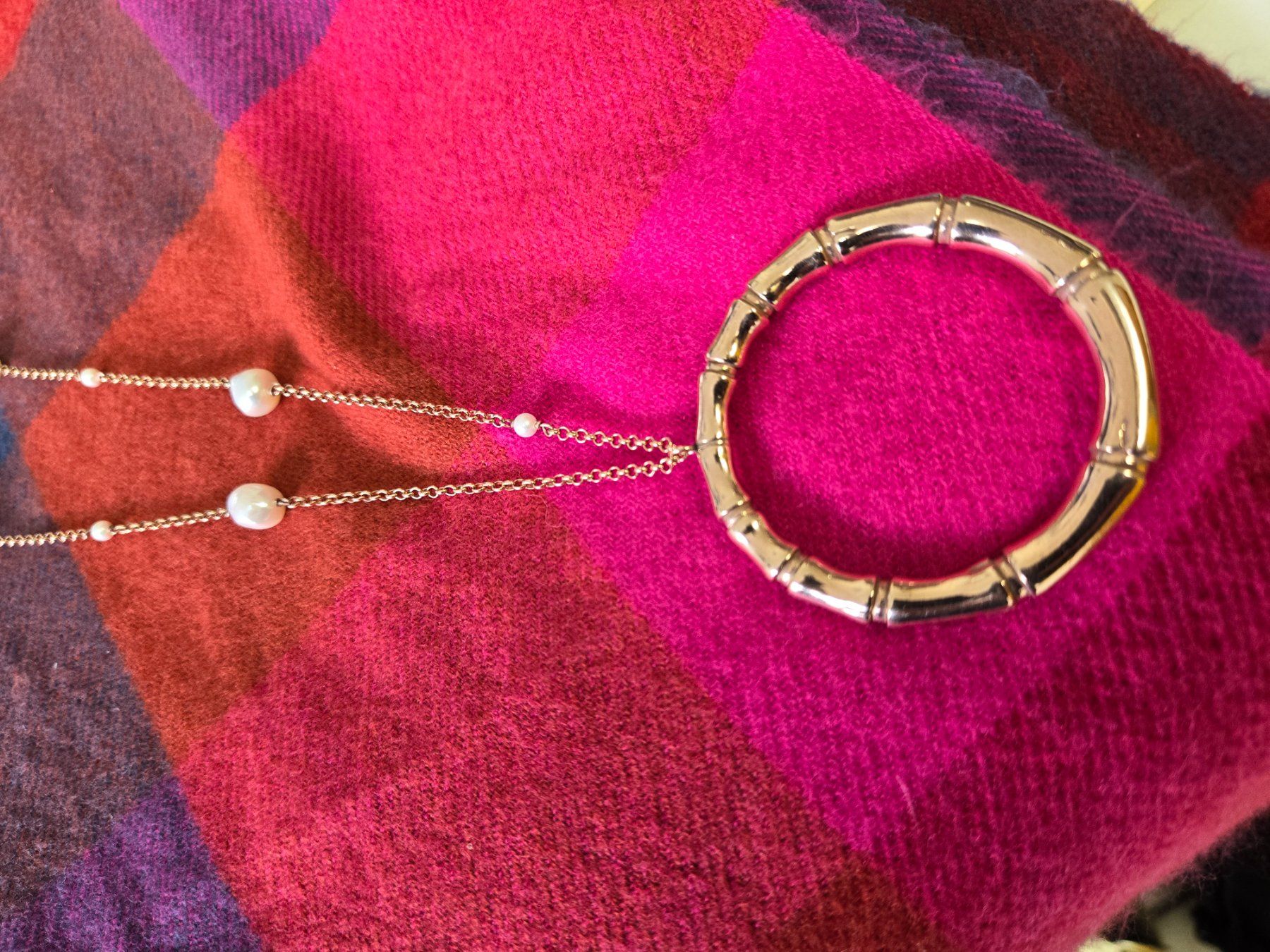 Catenine: Elegante Langkette rosévergoldet – Usato da Alpnach Dorf venduto da ste_t7mn