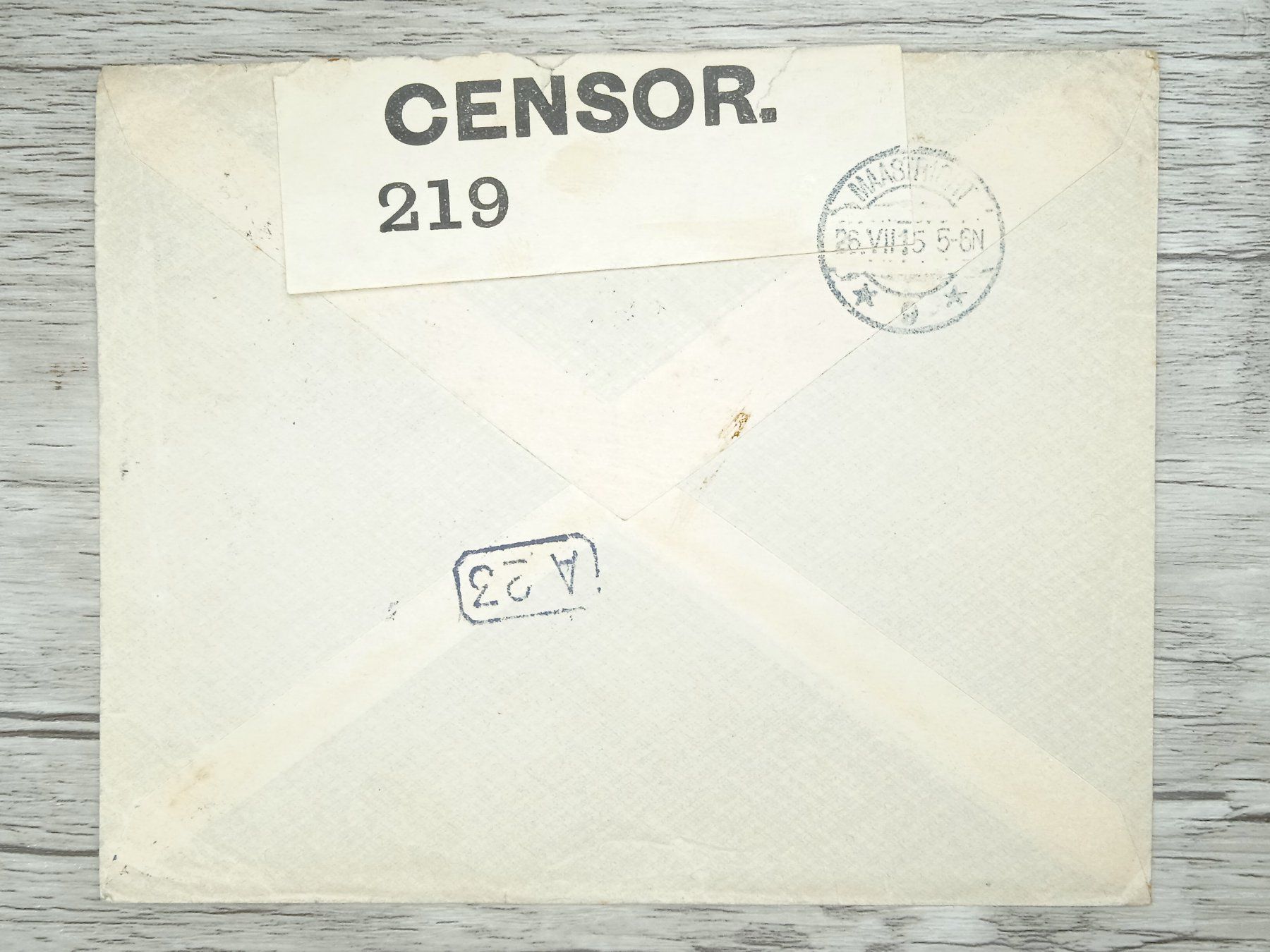 Tutti i francobolli: TR68 Enveloppe + Timbre Egypte 1915 / Censur – Usato da Cousset venduto da Patrick_Collections 1