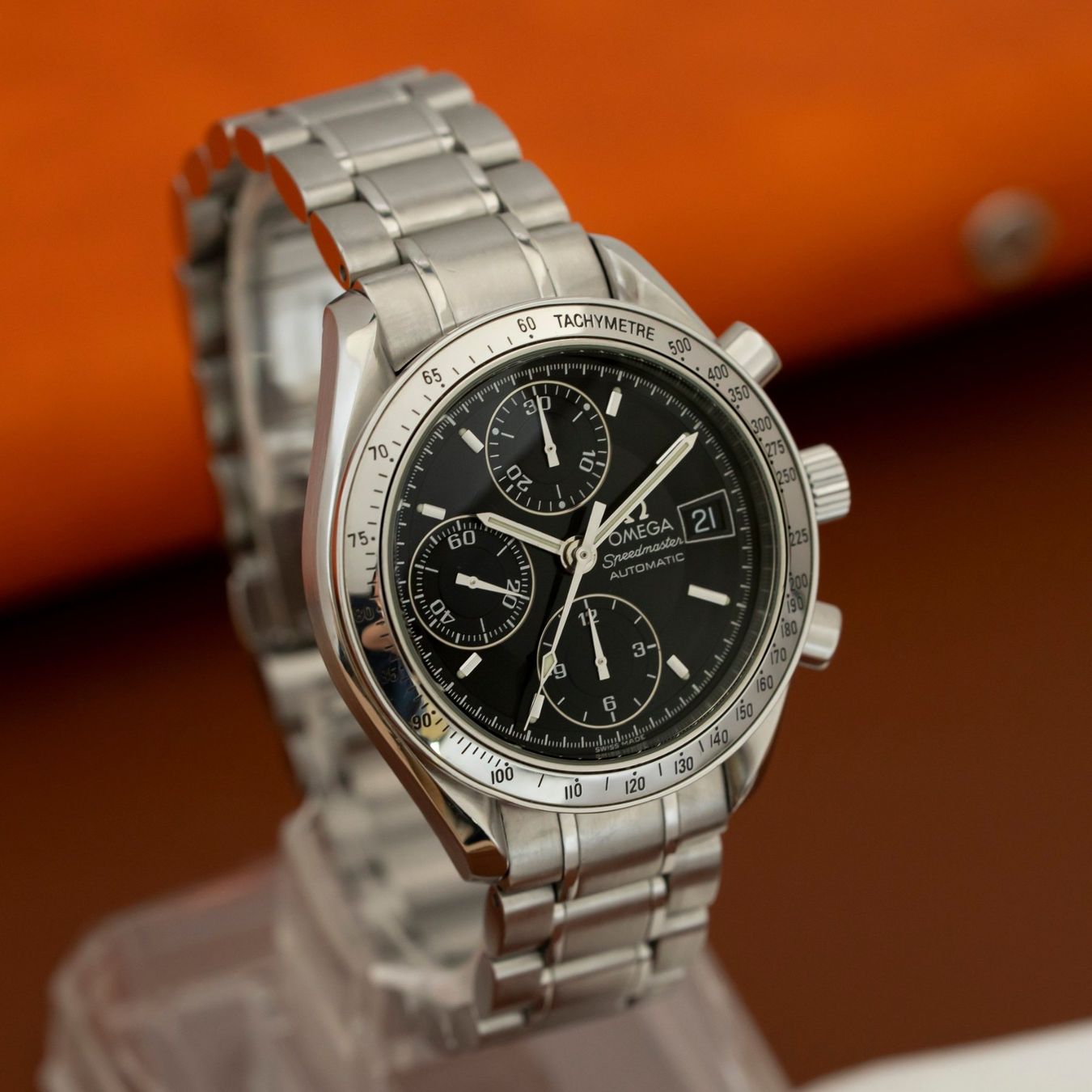 Omega Uhren: Omega Speedmaster automatique – Gebraucht aus Genève von Hiakoo 1