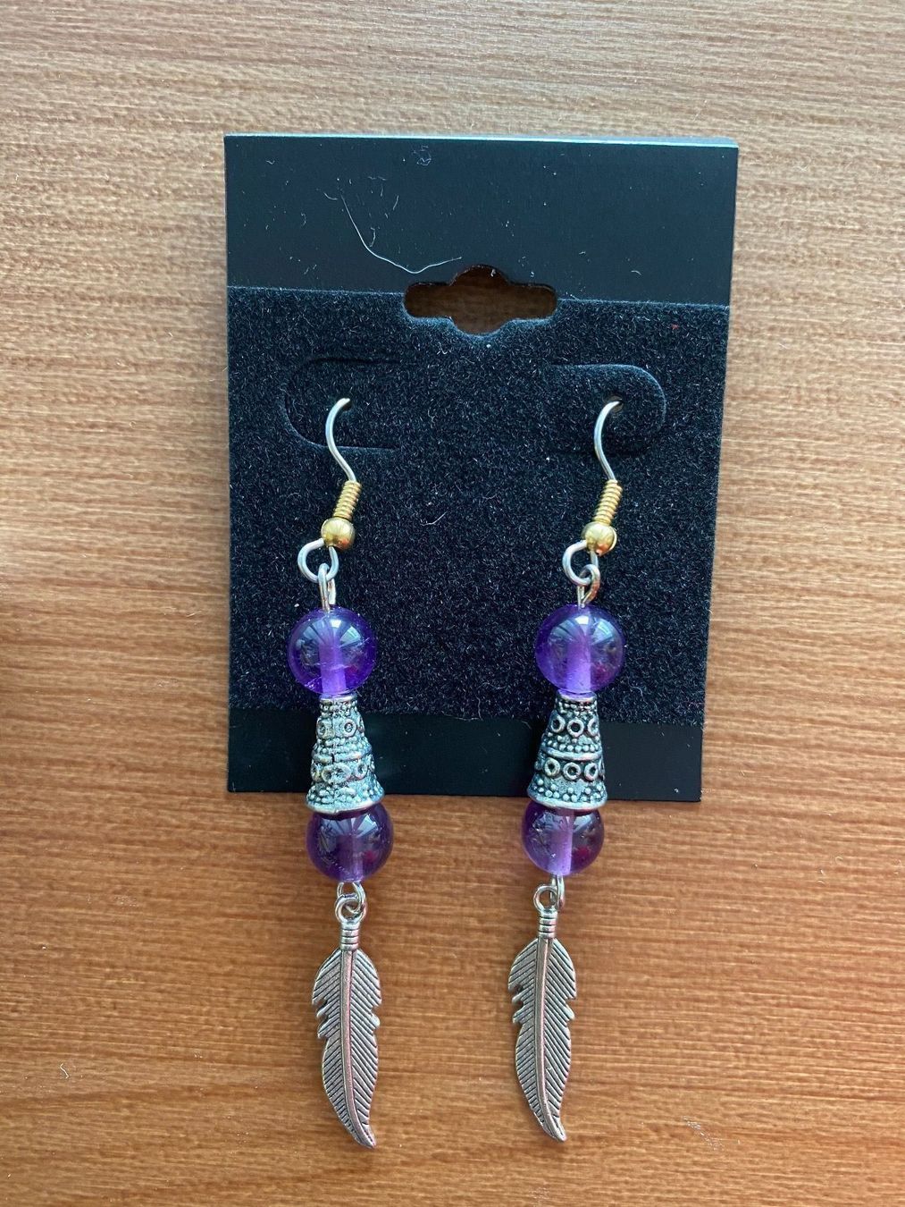 Orecchini pendenti & Orecchini a lobo: Amethyst Ohranhänger – Nuovo e nell'imballaggio originale da Baar venduto da Naedels-Kreationen