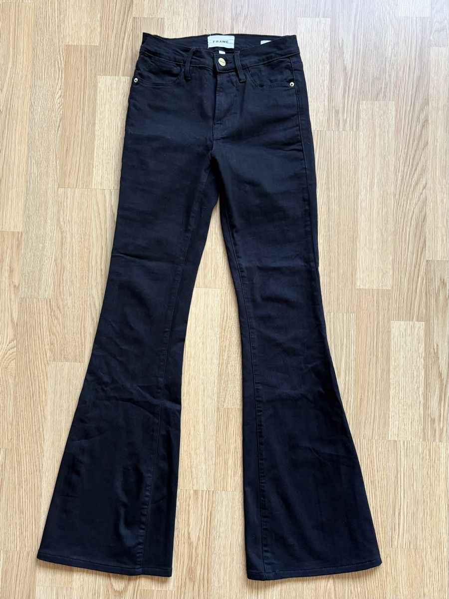 Jeans: FRAME Jeans, Le High Flare – Usato da Zürich venduto da iphigenie666 3