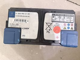 Original Mercedes AGM Batterie 80Ah
