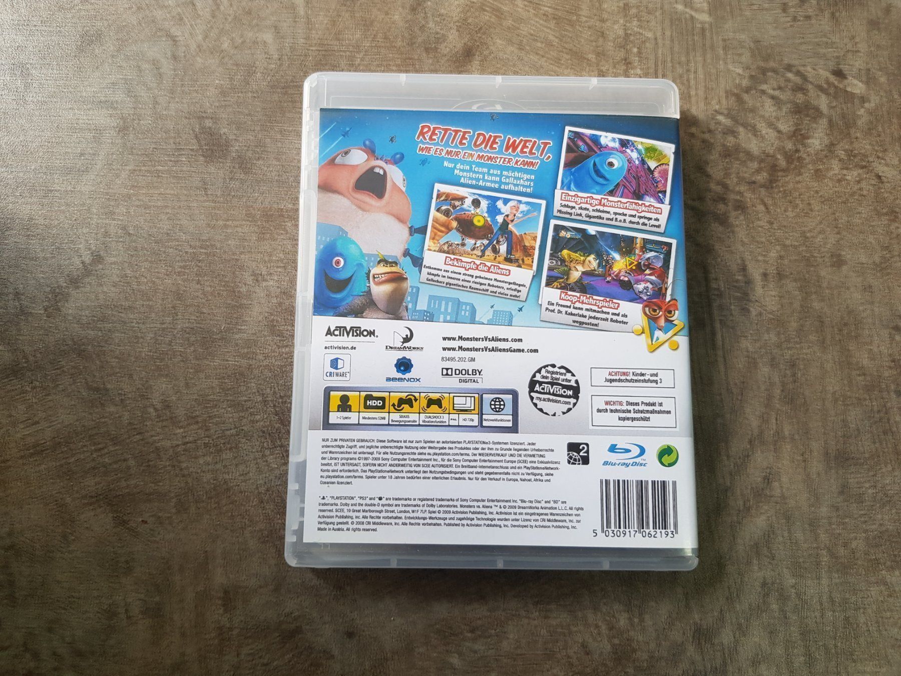 Sony Giochi: Monsters Vs Aliens – Nuovo (secondo la descrizione) da Schwanden GL venduto da tumen 2