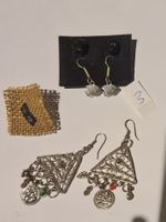 Lot 4 Stk. Vintage Neusilber Alpaca BOHO Ohrschmuck. Nr.3