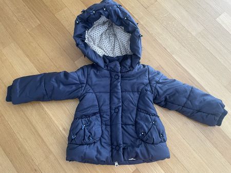 Winter Jacke Monnalisa, dunkelblau, Gr. 86/92, Top Zustand!