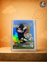 Carta Naruto Mythos TCG Sasuke Uchiha 136/130 V - ENG