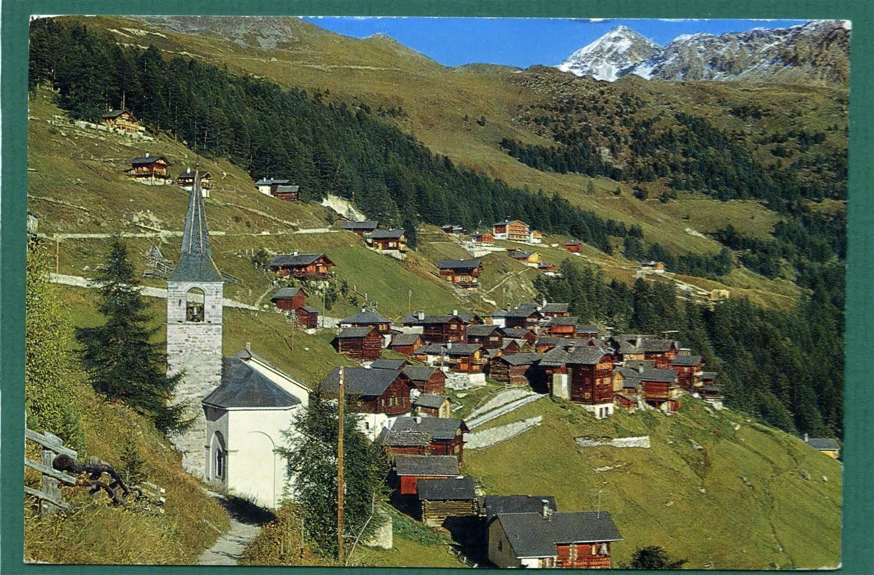 Cartoline postali: Chandolin, ungelaufen, ca. 1960 – Usato da Sargans venduto da Hausi1951