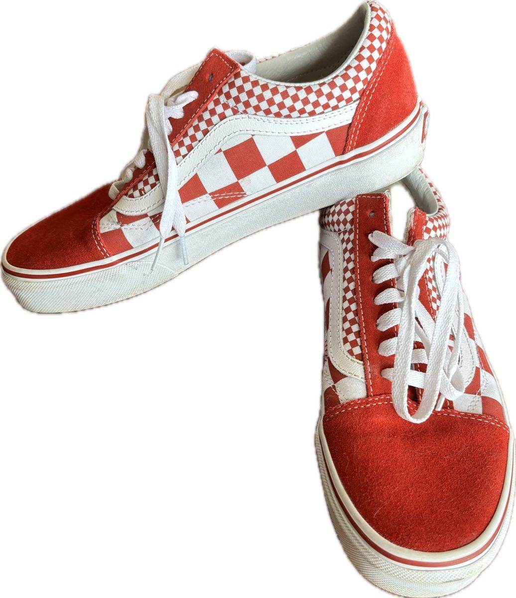 Vans Scarpe da uomo: Baskets Vans damier rouge 40.5 – Nuovo (secondo la descrizione) da Dotzigen venduto da SecondHandGems