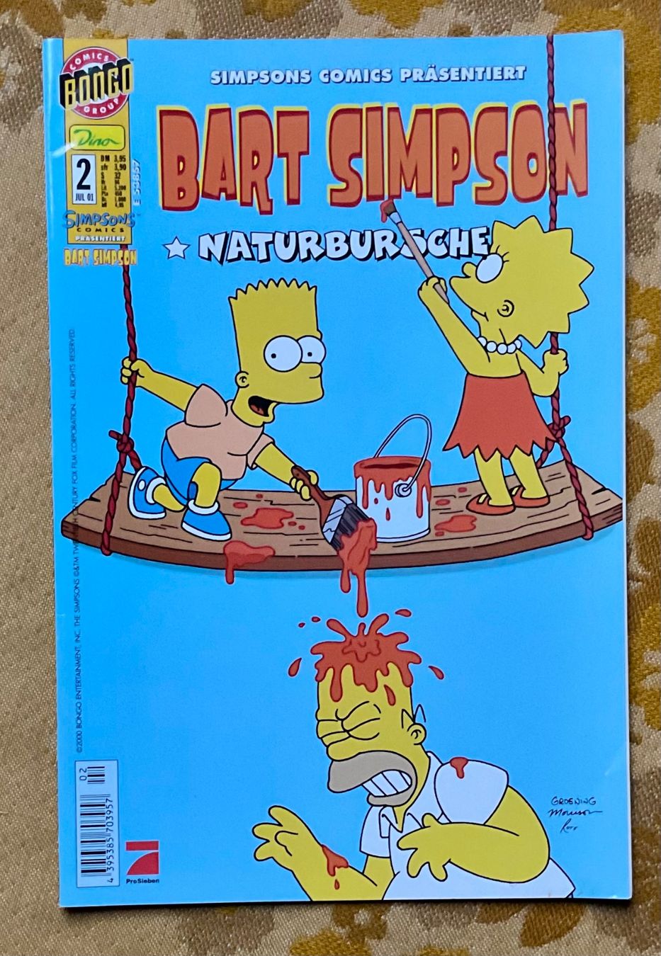 Comics: Bart Simpson Heft Nr 2 von 2001 – Gebraucht aus Endingen von nathan05