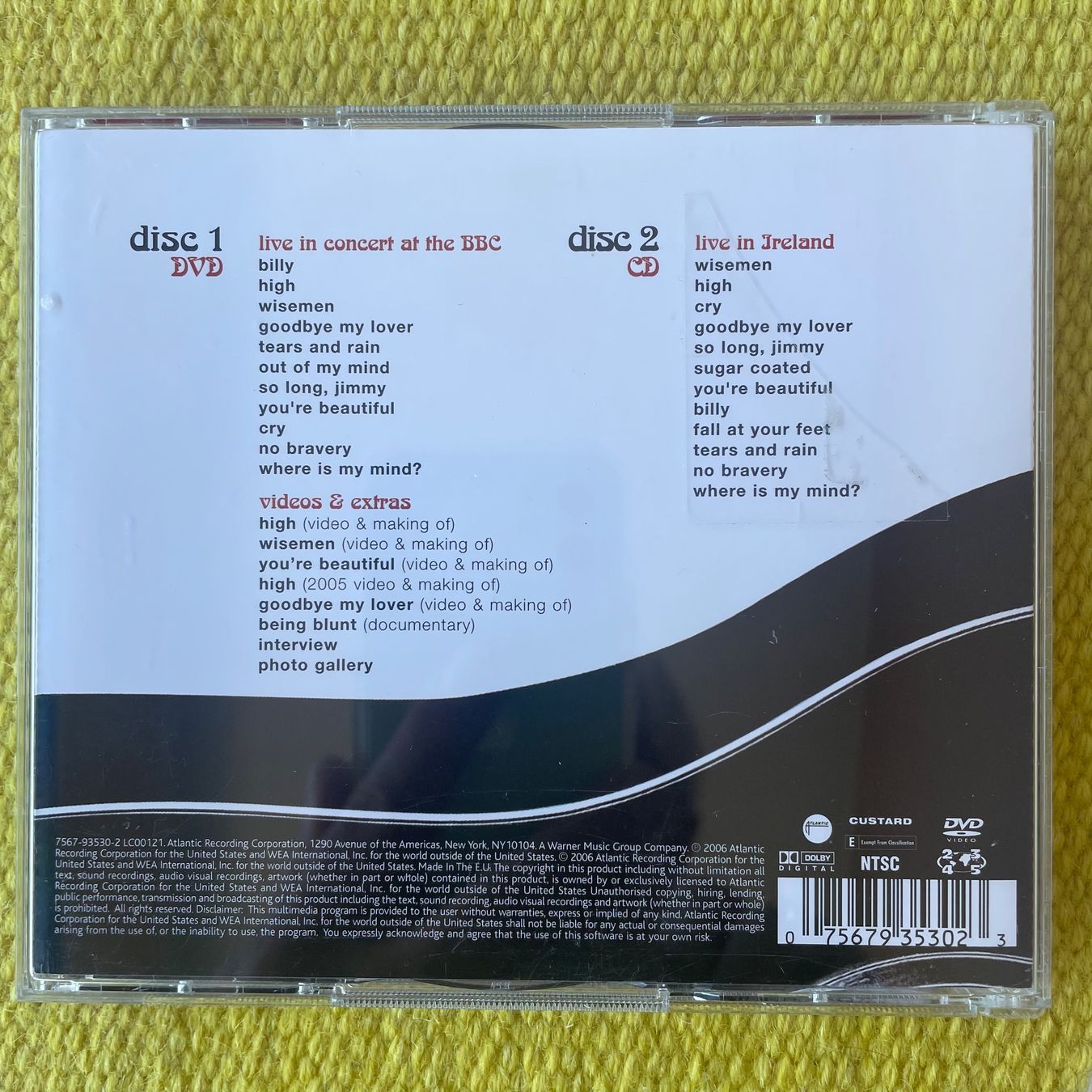 CD: JAMES BLUNT-CD+DVD CHASING TIME:THE BEDIAM SESSIONS – Usato da Rorschacherberg venduto da CD-Roli 1