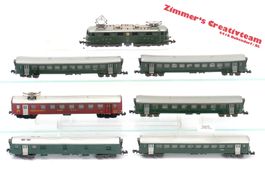 TRIX SBB Lok Ae 6/6 + 6 Arnold Personenwagen, Sp N
