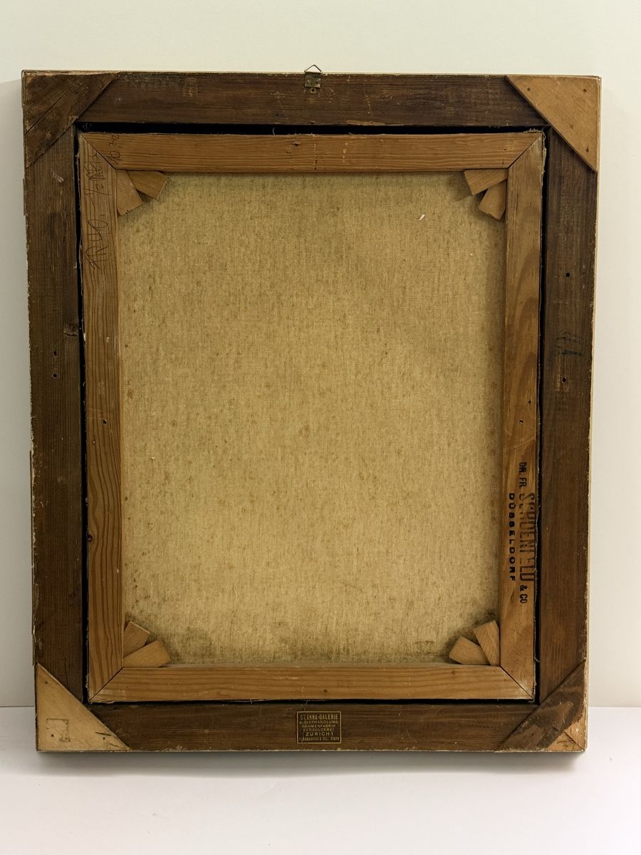 Gemälde: W. Fritz 1941 - Ölgemälde – Gebraucht aus Solothurn von NUVICO 5