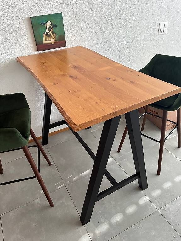 Tischset: Hochtisch mit Barhocker – Gebraucht aus Nebikon von nummer6824 3