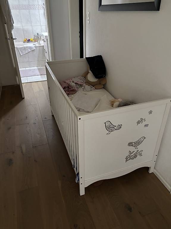 Letti: Ikea Sundvik Babybett Kinderbett – Usato da Rüti ZH venduto da Mikehofi