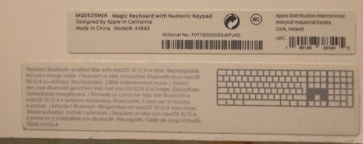 Apple Claviers: Apple Magic Keyboard – D'occasion à Bassersdorf par wuno14 2