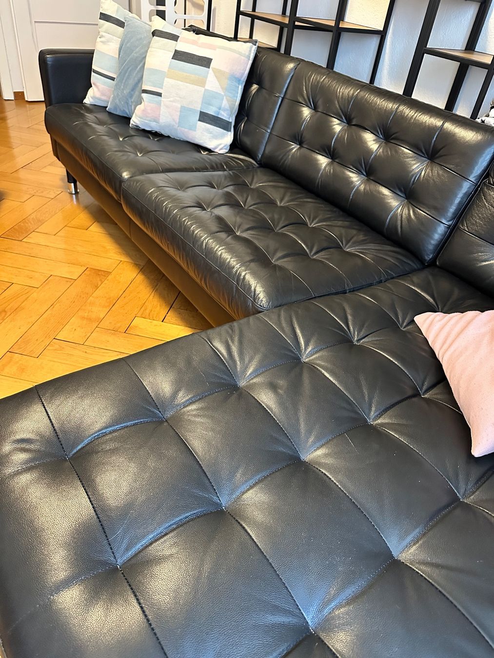 Ikea Sofas: LANDSKRONA 4-er Sofa IKEA + Hocker – D'occasion à Zürich par jes_78gl 2