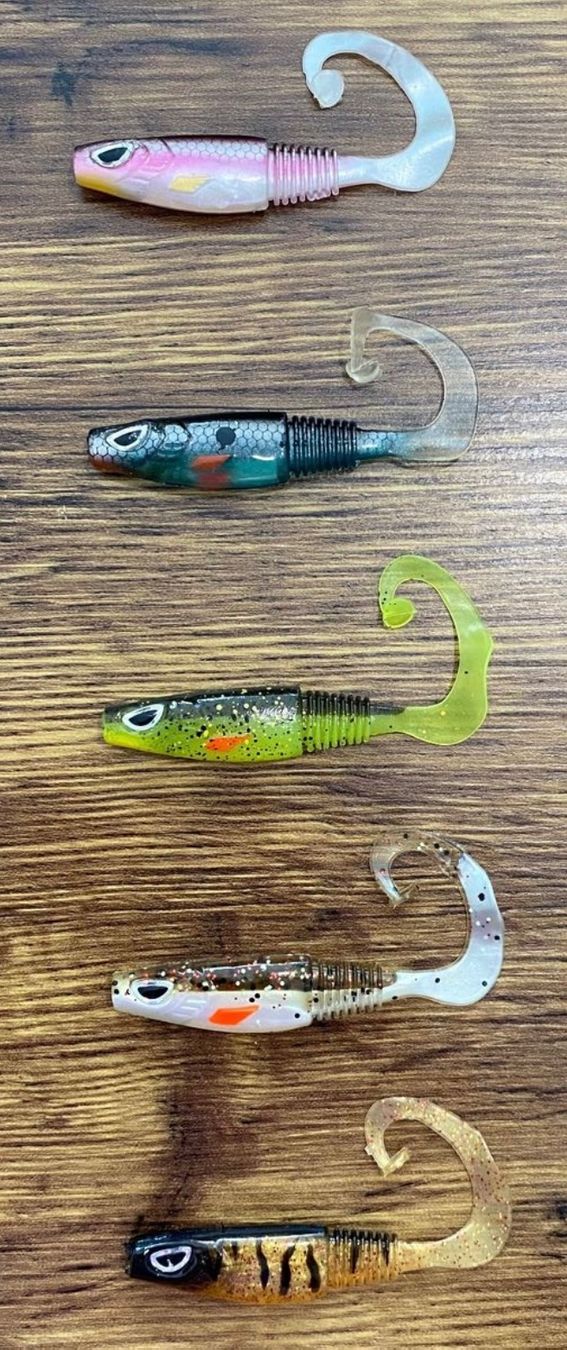 Berkley Köder: BERKLEY Sick Curl 8cm - 5 Stück – Neu (gemäss Beschreibung) aus Widnau von Fishingtackle_Oggy
