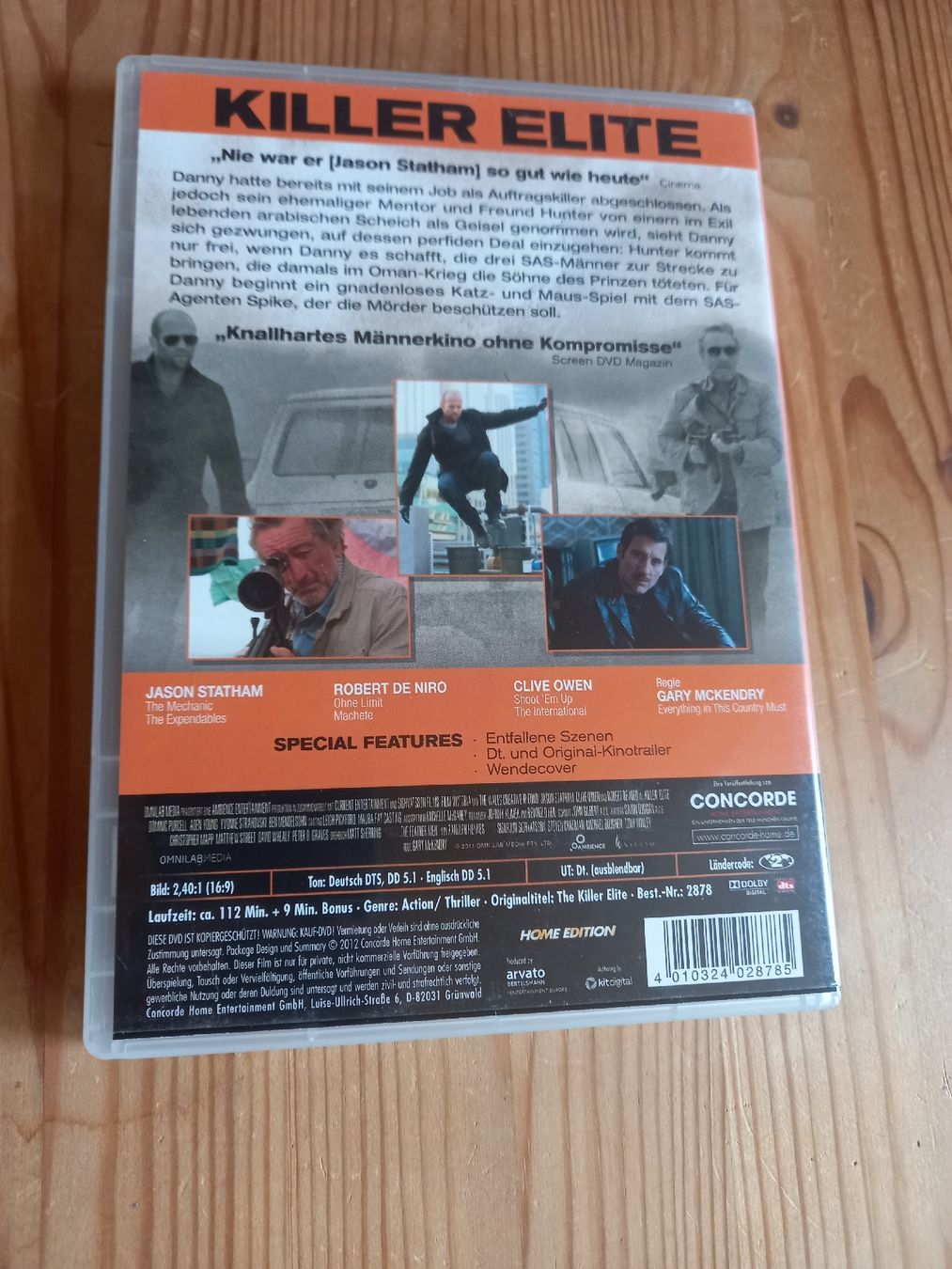 Tutti i DVDs: Killer Elite mit Jason Statham & Robert De Niro – Usato da Langenthal venduto da noa_9wcy 2