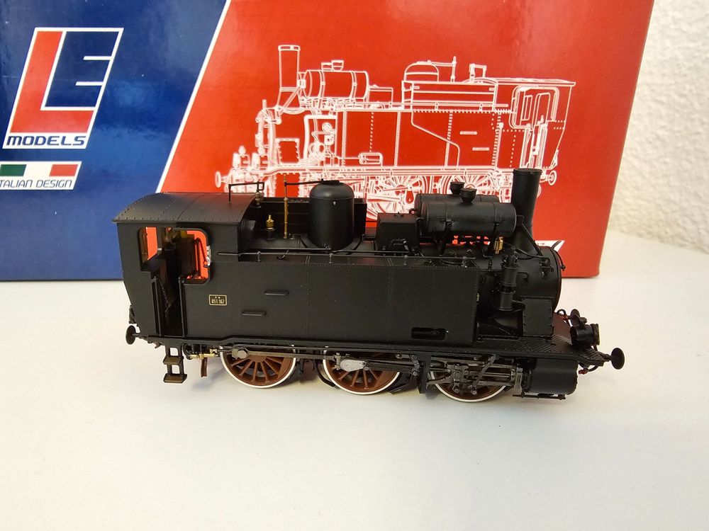LE Models 21275 - FS 851.167 Dampflok H0/DC (Gebraucht) in Matten b ...