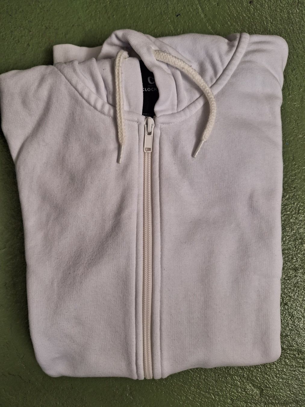 C&A Giacche: Weisse Sweatjacke – Usato da Niederglatt ZH venduto da Bobsli 2