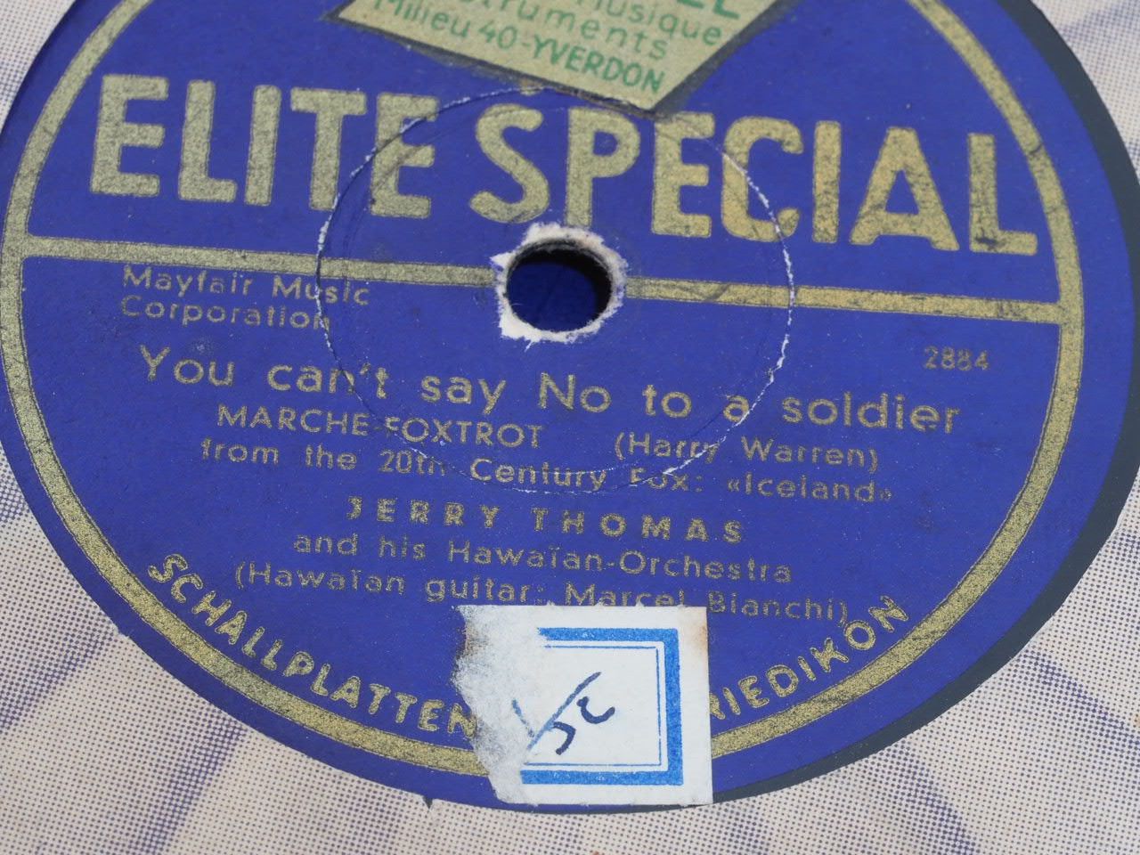 Schallplatten: DISQUES 78 TOURS – Gebraucht aus Lausanne von Leag 7