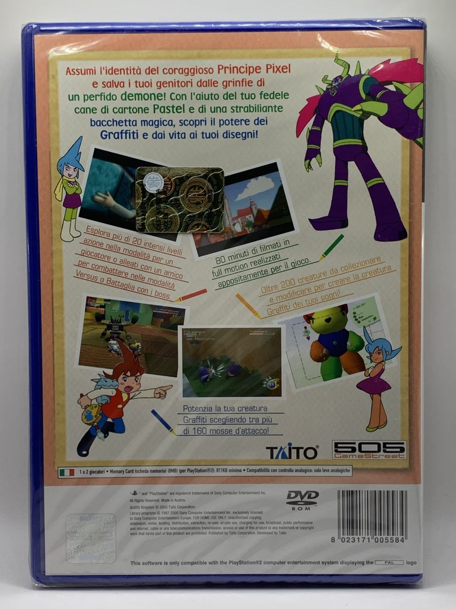 Sony Giochi: Graffiti Kingdom - PS2 - IT – Nuovo e nell'imballaggio originale da Ostermundigen venduto da RG-Collector 1