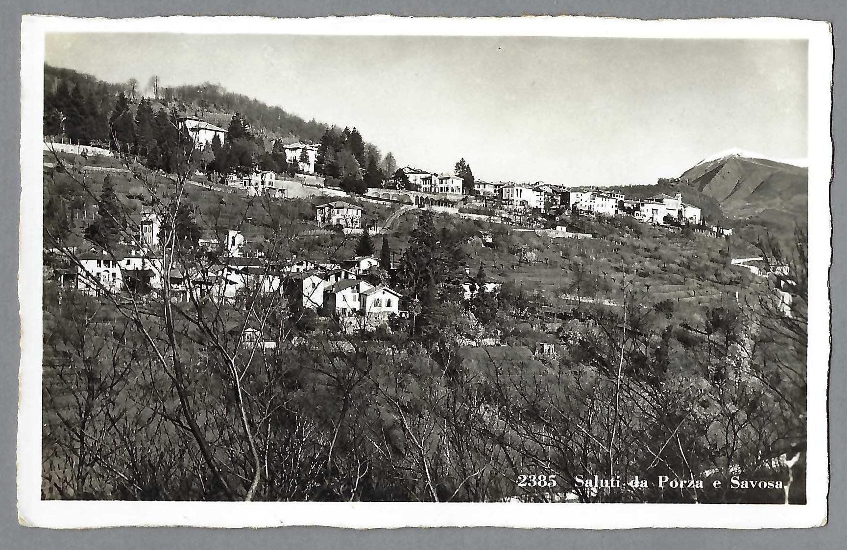 Cartoline postali: PORZA, * – Usato da Pura venduto da ulisse1957