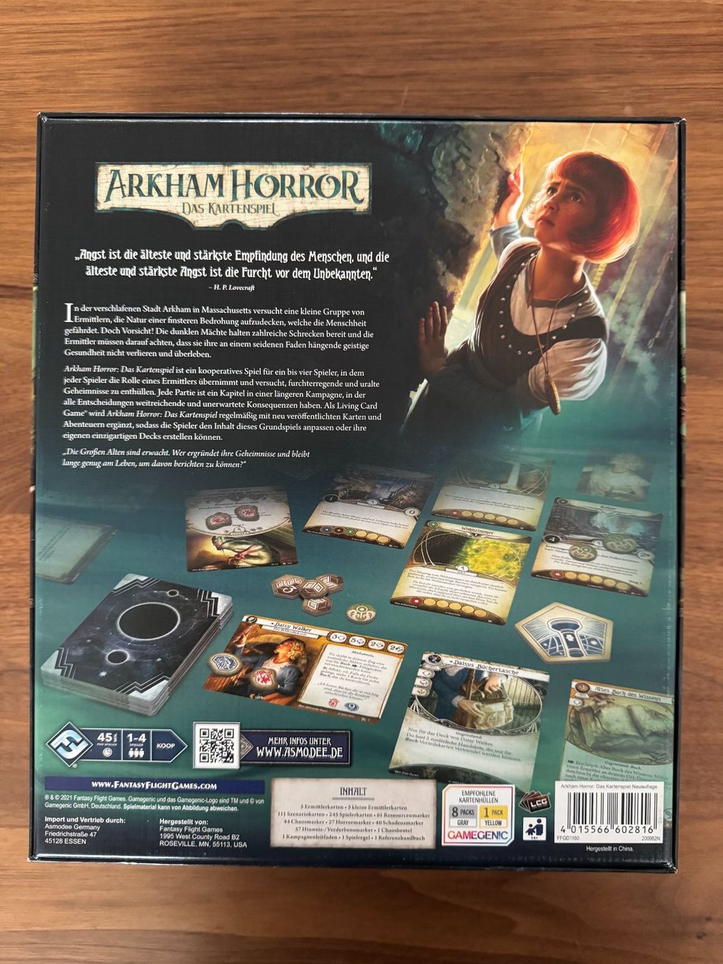 Giochi: Arkham Horror - das Kartenspiel – Usato da Winterthur venduto da Malve00 1