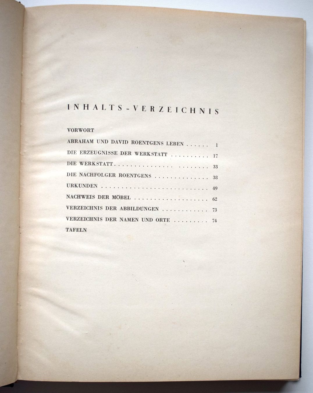 Libri: Abraham + David ROENTGEN Möbel Möbeldesign Möbelwerkstatt – Usato da Dulliken venduto da ichwettichhett 3