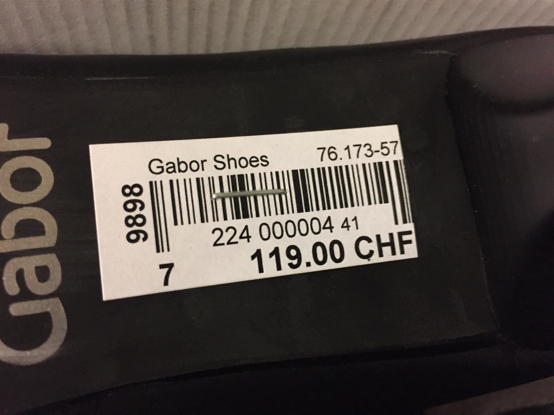 Gabor Scarpe da donna: Neuwertige Damenschuhe Gabor Grösse 41 – Nuovo e nell'imballaggio originale da Lanzenhäusern venduto da vic63 6
