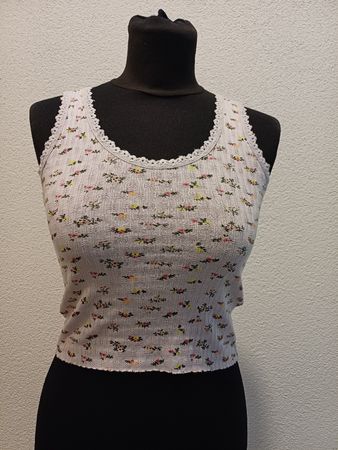 BDG Urban Outfitters Tank Top Blumenmuster Grösse S