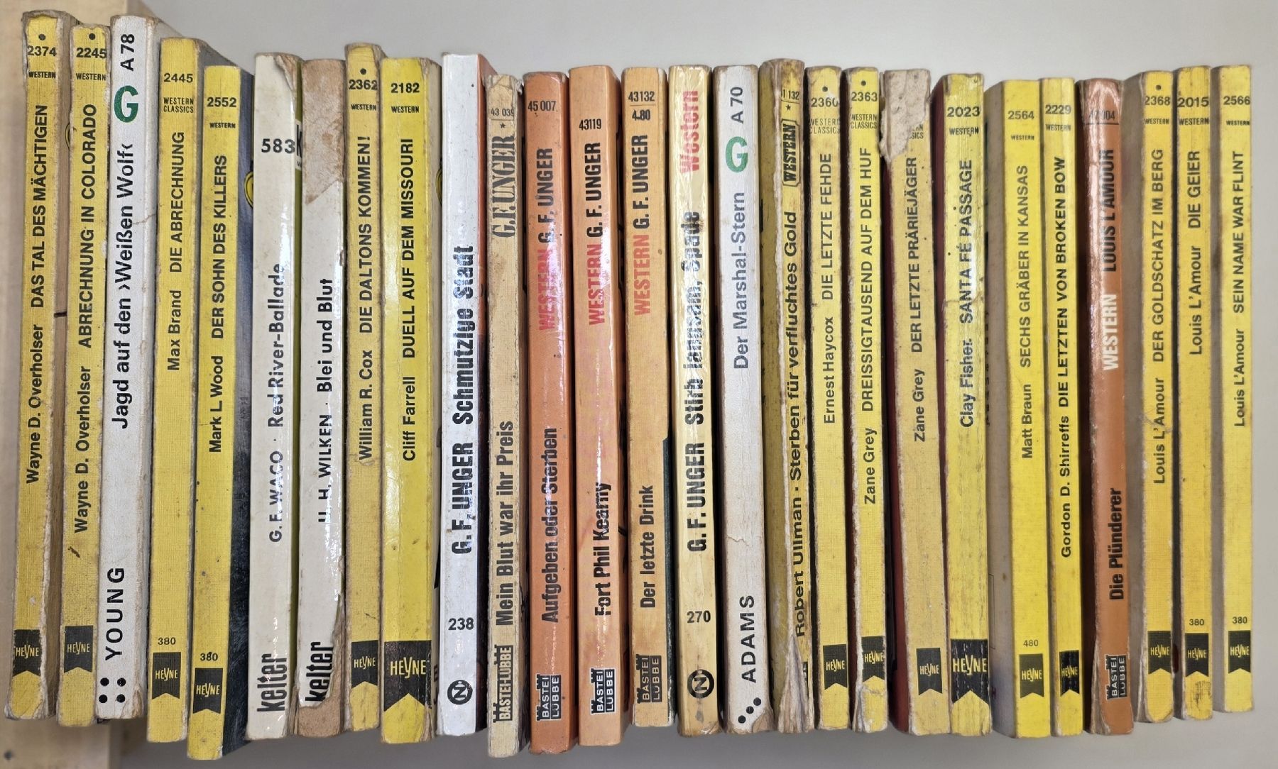 Libri: 27 Taschenbuch Westernromane ab 1968-1981 – Usato da Feldbach venduto da gardenmagic 1