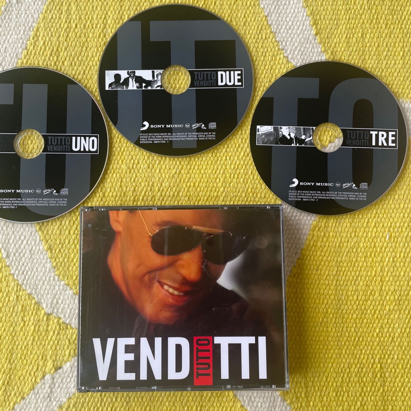 CDs: ANTONELLO VENDITTI-3CD BOX SET TUTTO – Gebraucht aus Rorschacherberg von CD-Roli