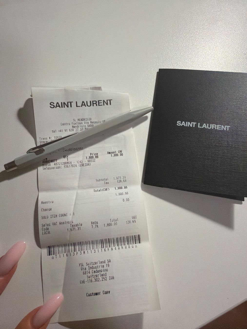 Saint Laurent Borse da donna: Saint Laurent large college bag – Usato da Unterlunkhofen venduto da bandrea_825 5
