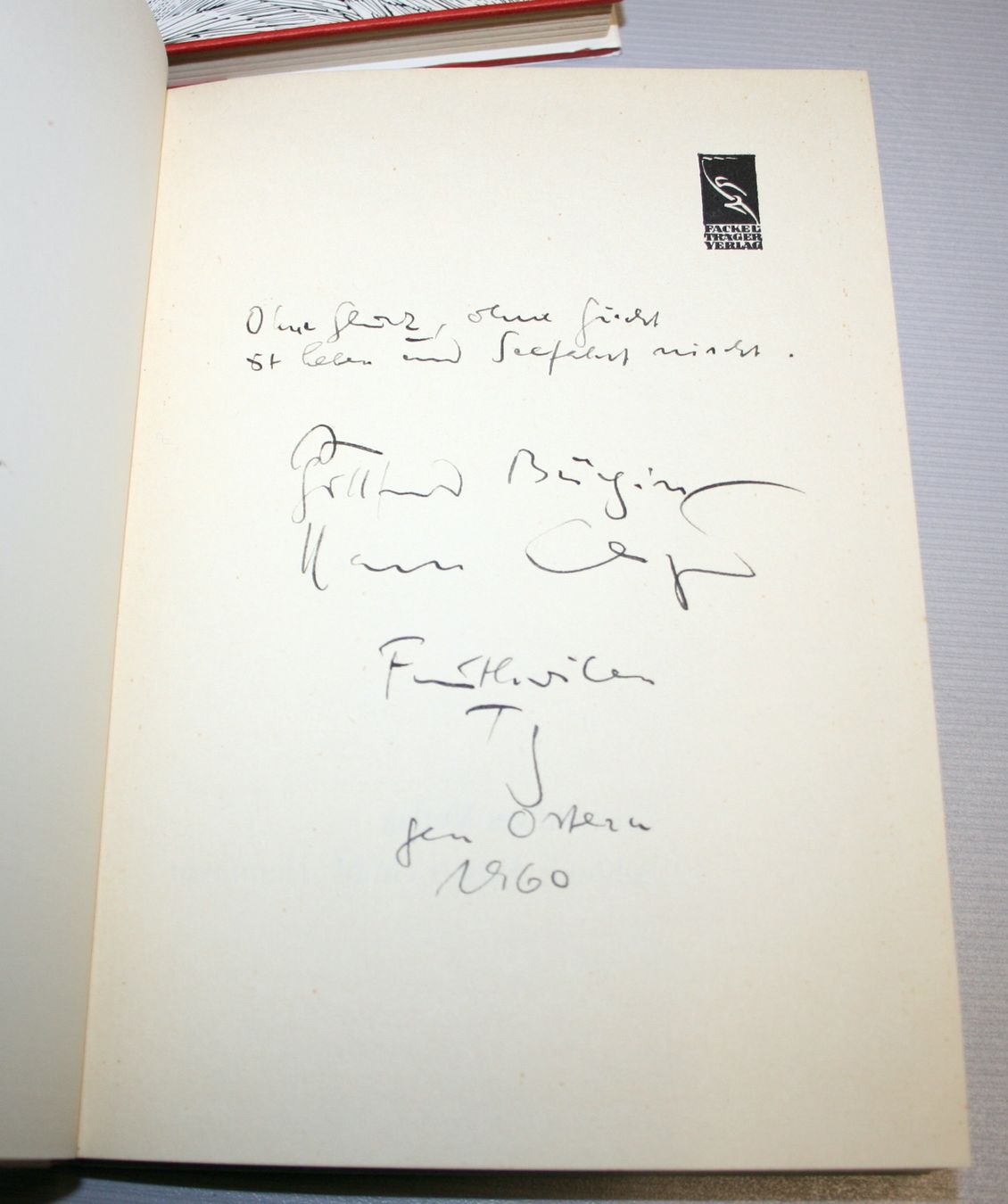 Libri: HANS LEIP Konvolut: Korrespondenz, Postkarten, Bücher, sig. – Usato da Schaffhausen venduto da Kartenprofi 6