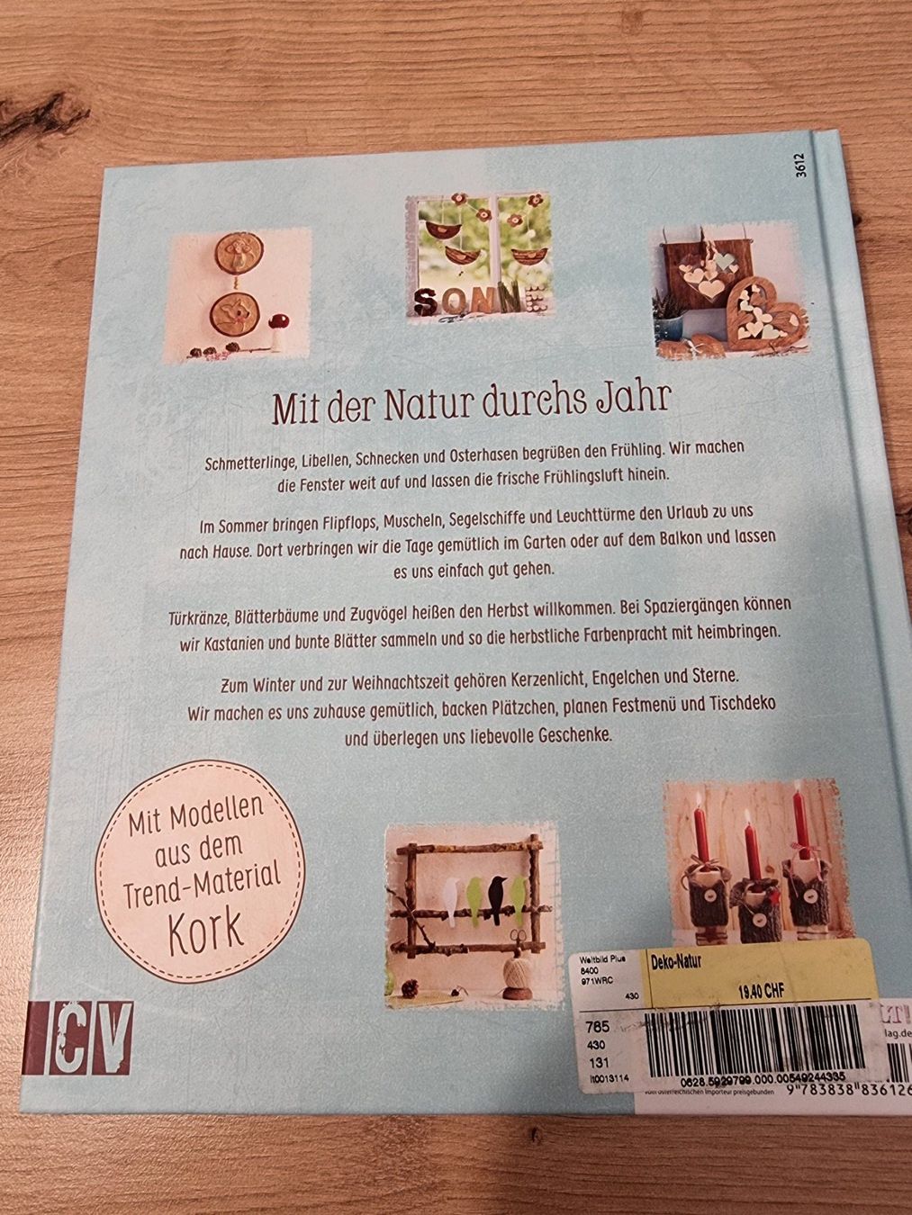 Bücher: Deko-Natur Buch Basteln CV Verlag – Gebraucht aus Winterthur von Christinakim 1