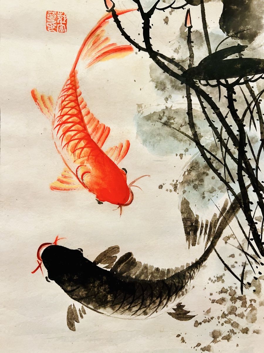 Dipinti: Chinese Painting – Usato da Rüschlikon venduto da topswissvintage 5