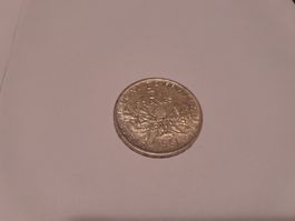 Frankreich 5 Francs 1961 silber