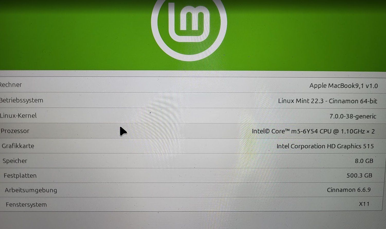 Apple Portables: MacBook 12 Zoll, Early 2016 Linux – D'occasion à Selkingen par Mazurit 3
