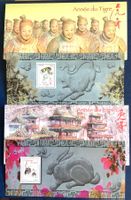 2010-11 Frankreich Jahr der Tigers - Kahr des Hasen Blocks**