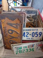 Plaque de moto et auto USA 