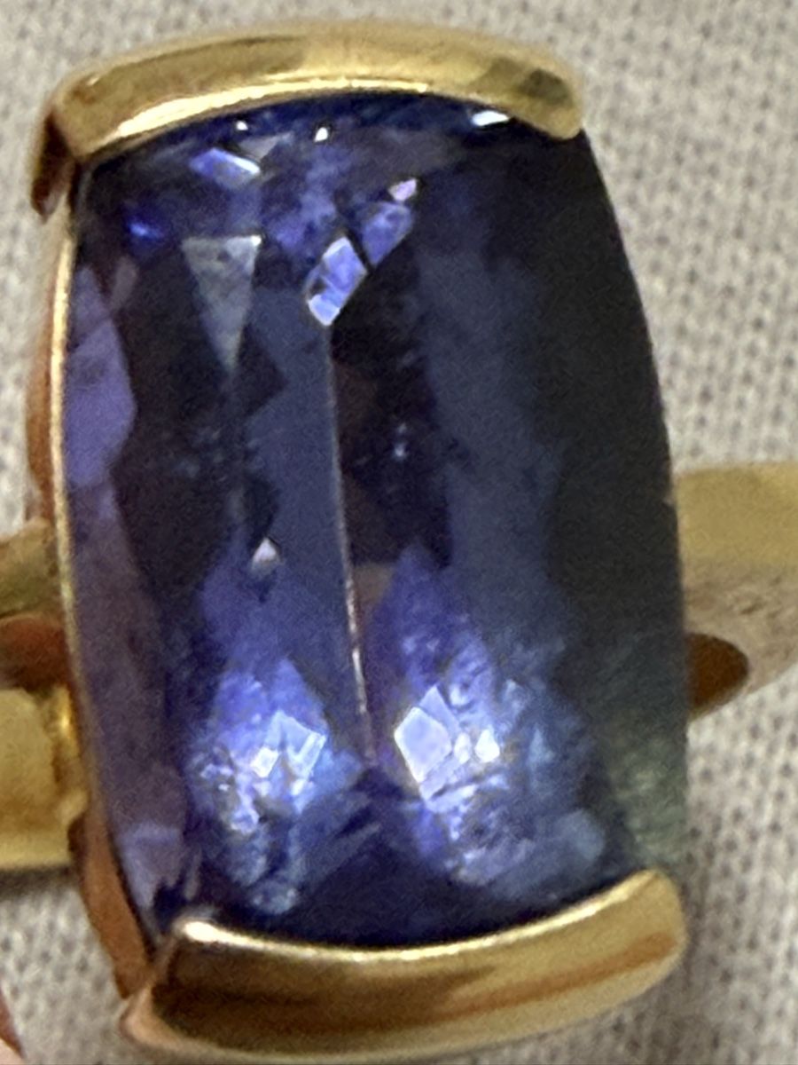 Anelli: Goldring 18k mit Tansanit – Usato da Oberhof venduto da RealStone