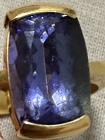 Ring Gold 18k mit Tansanit