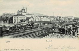 WIL Bahnhof SG gel. 1903!