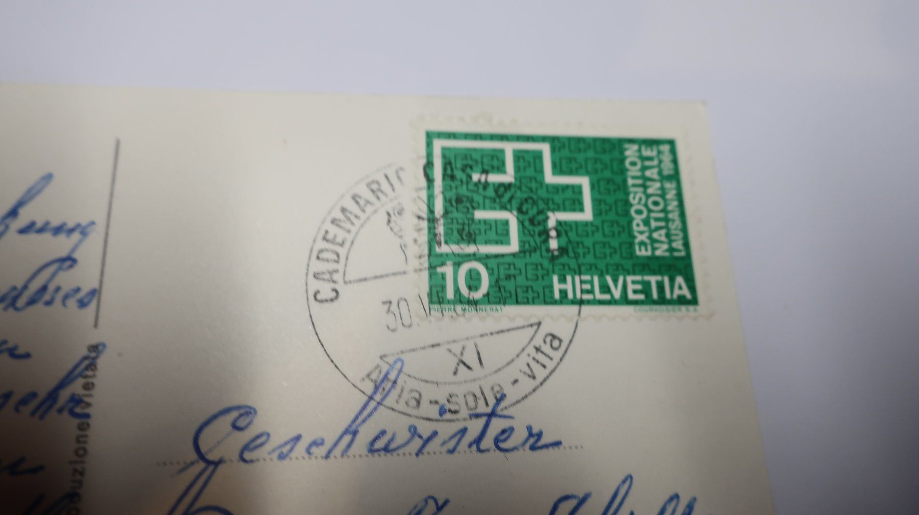 Cartes postales: Cademario  Multivues 1964 – D'occasion à Cormoret par Pascalll2001 5