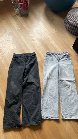 Duo Pack only Jeans Damen, schwarz und grau