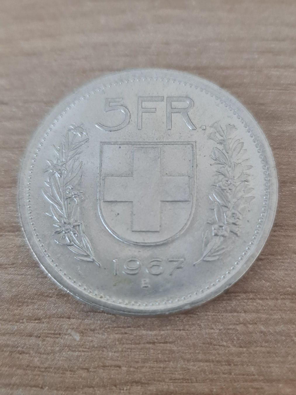 Tutti le monete: 2 SCHWEIZER SILBERMUENZEN 1967 – Usato da Windisch venduto da MarcelS01 4