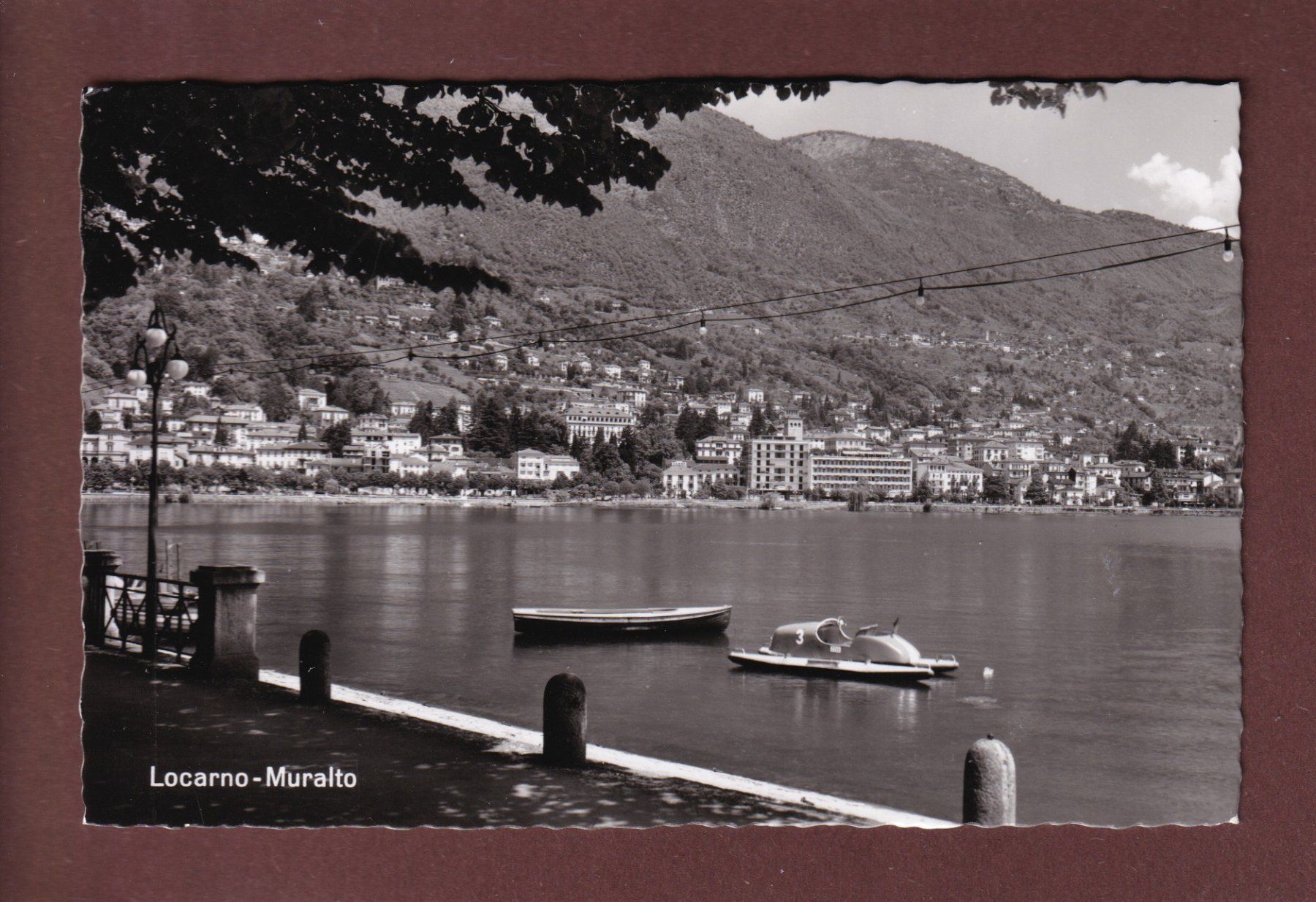 Cartoline postali: LOCARNO-MURALTO – Usato da Pully venduto da nicecards